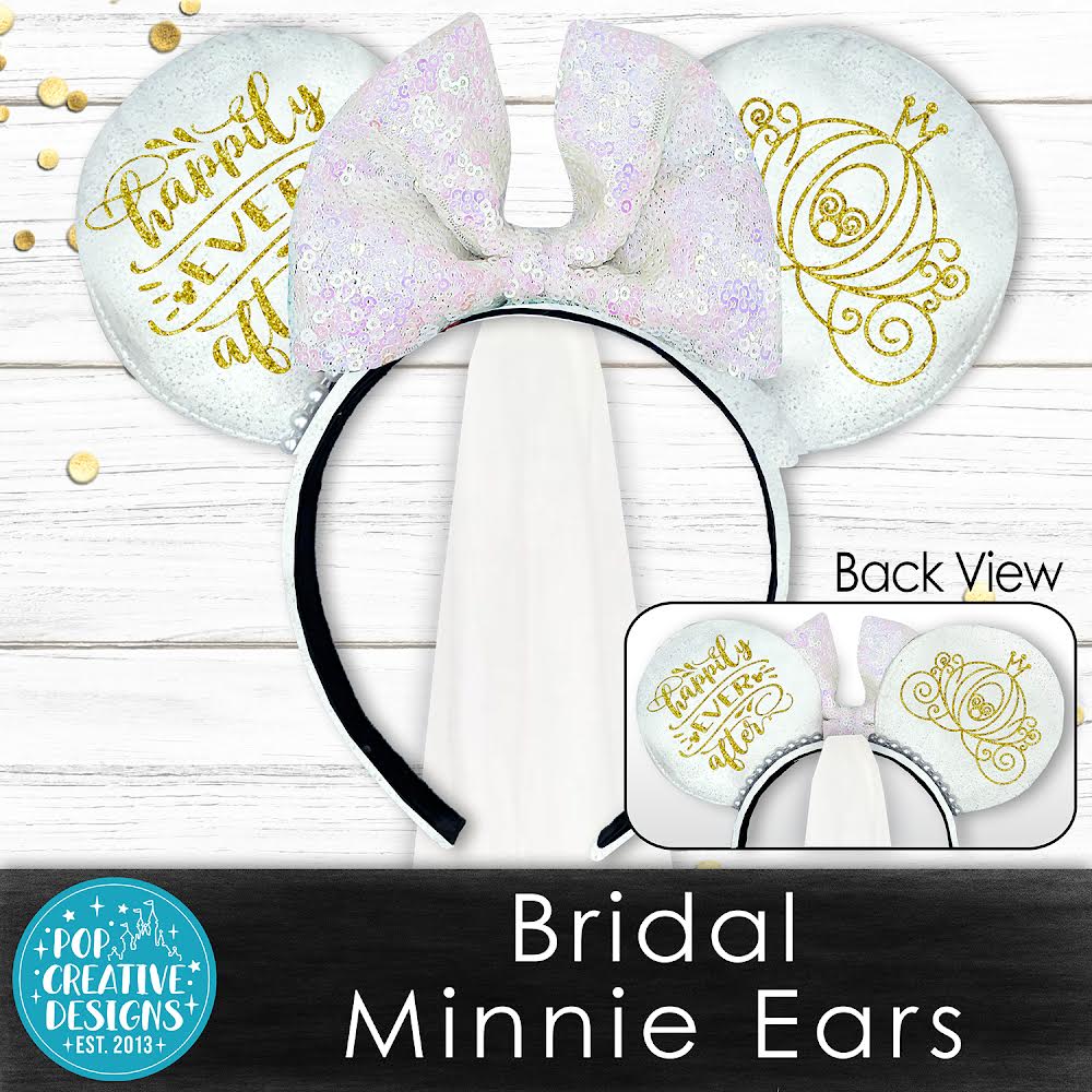 Bridal Minnie Ears