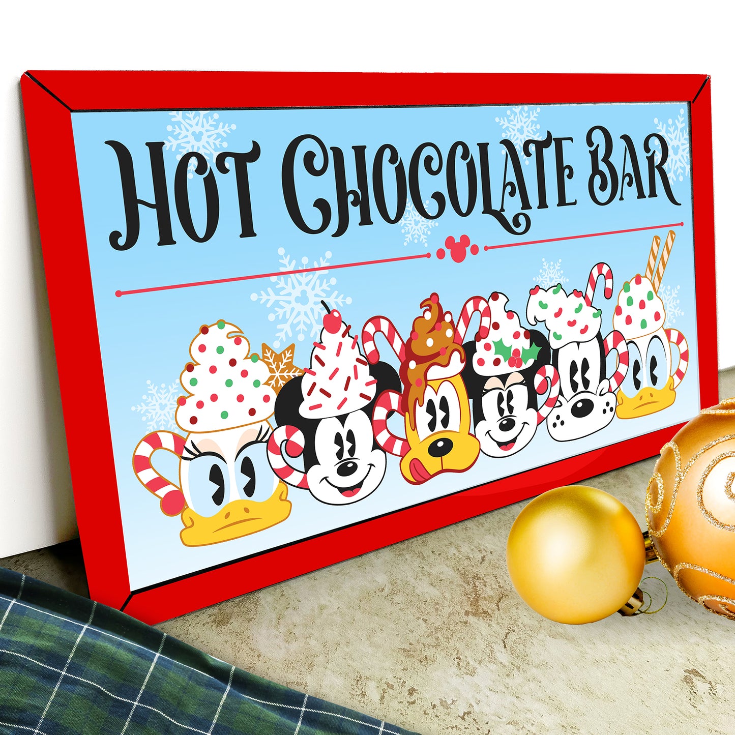 LIMITED EDITION Hot Chocolate Bar 14 x 8 Sign