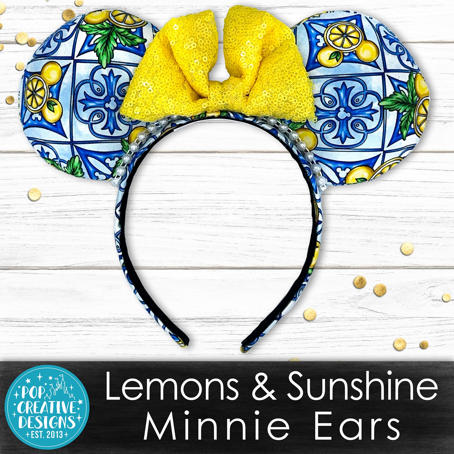Lemon & Sunshine Minnie Ears