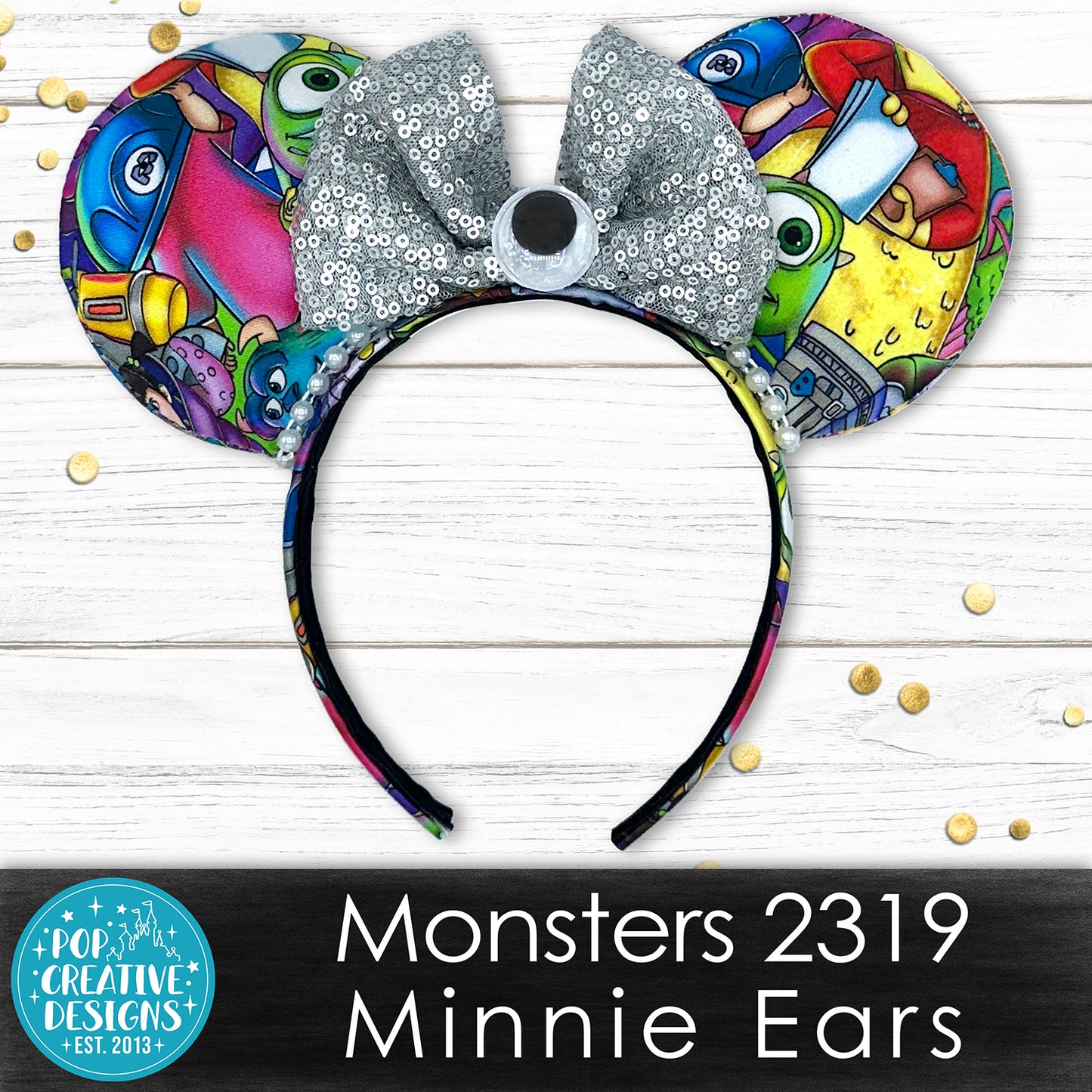 Monsters 2319 Minnie Ears