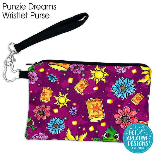 Punzie Dreams Wristlet Purse