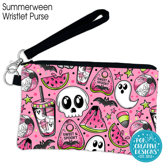 Summerween Wristlet Purse