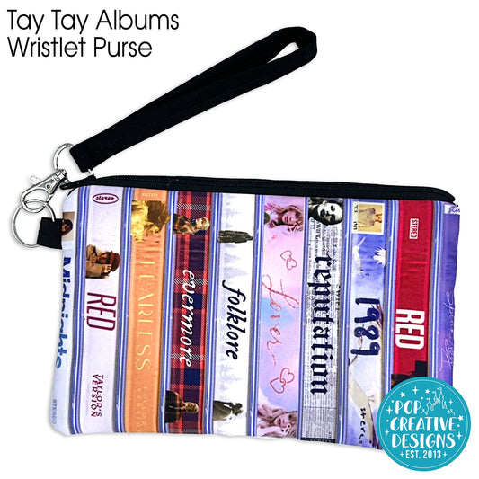 Tay Tay Albums Wristlet Purse