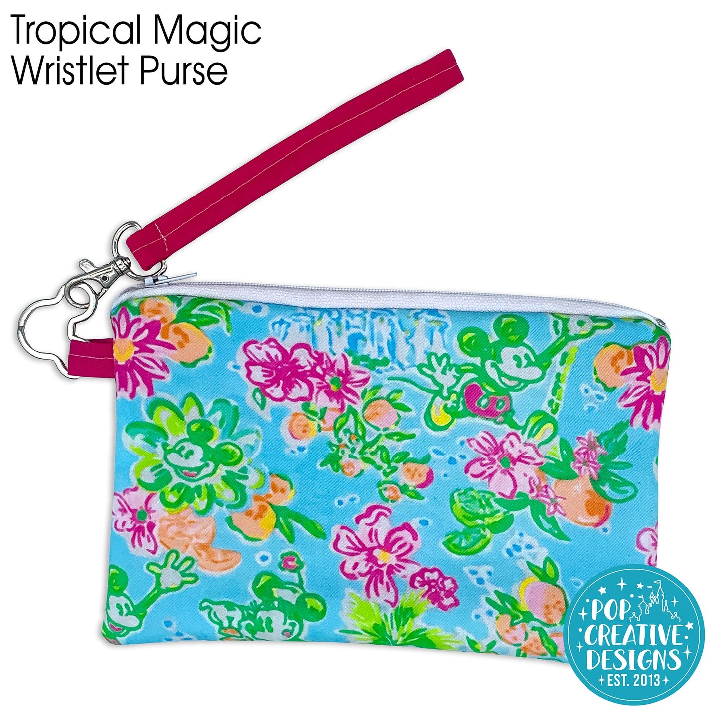 Tropical Magic Wristlet Purse
