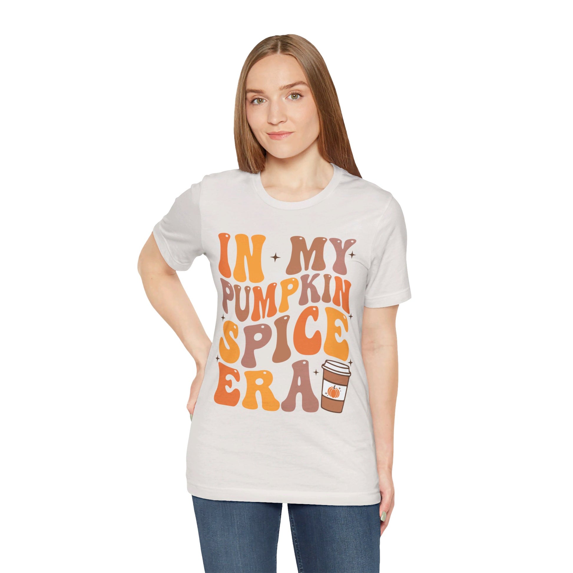 In My Pumpkin Spice Era Unisex Jersey Short Sleeve Tee