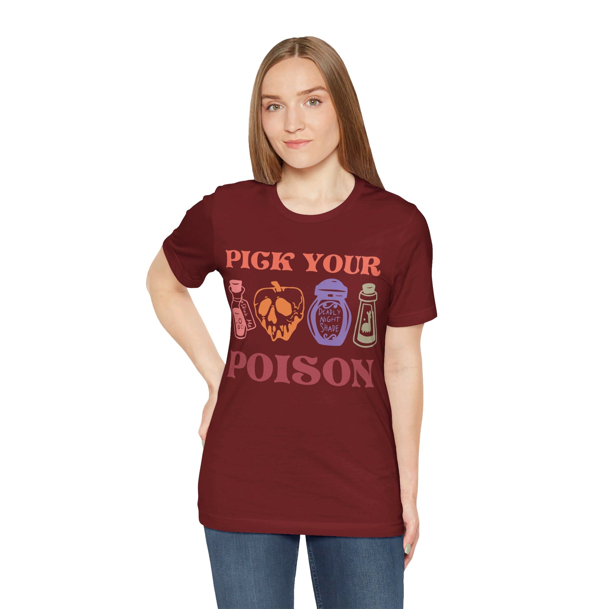 Pick Your Poison Unisex Jersey Short Sleeve Tee