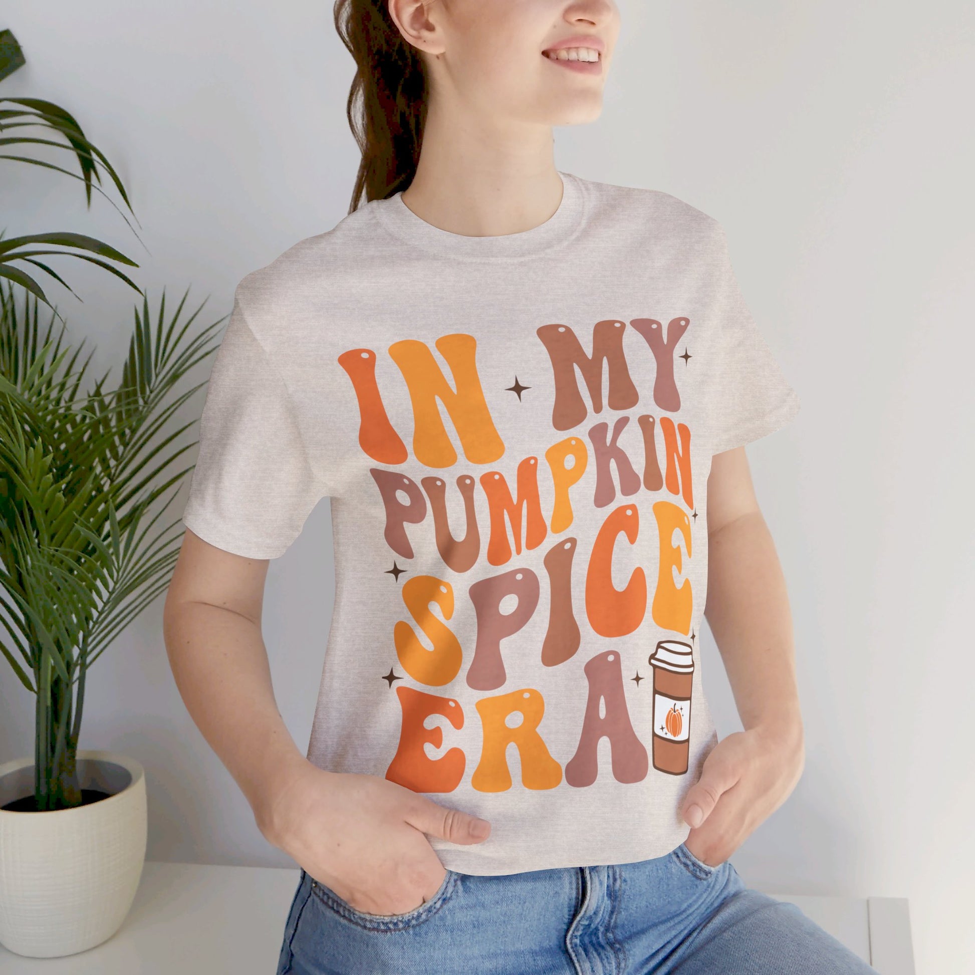 In My Pumpkin Spice Era Unisex Jersey Short Sleeve Tee