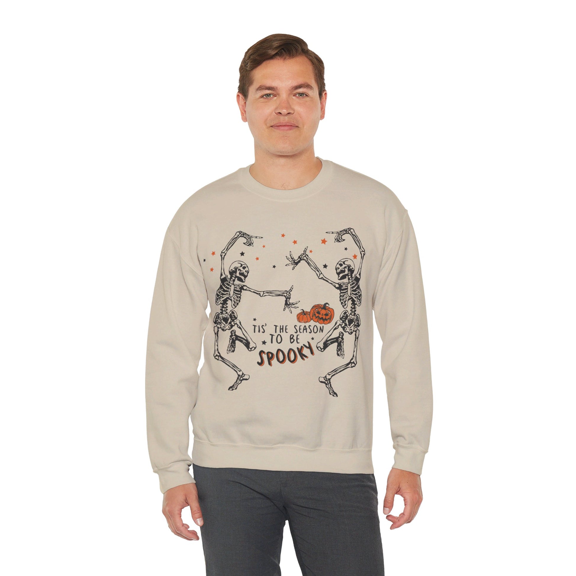 Spooky Skeletons Unisex Heavy Blend™ Crewneck Sweatshirt