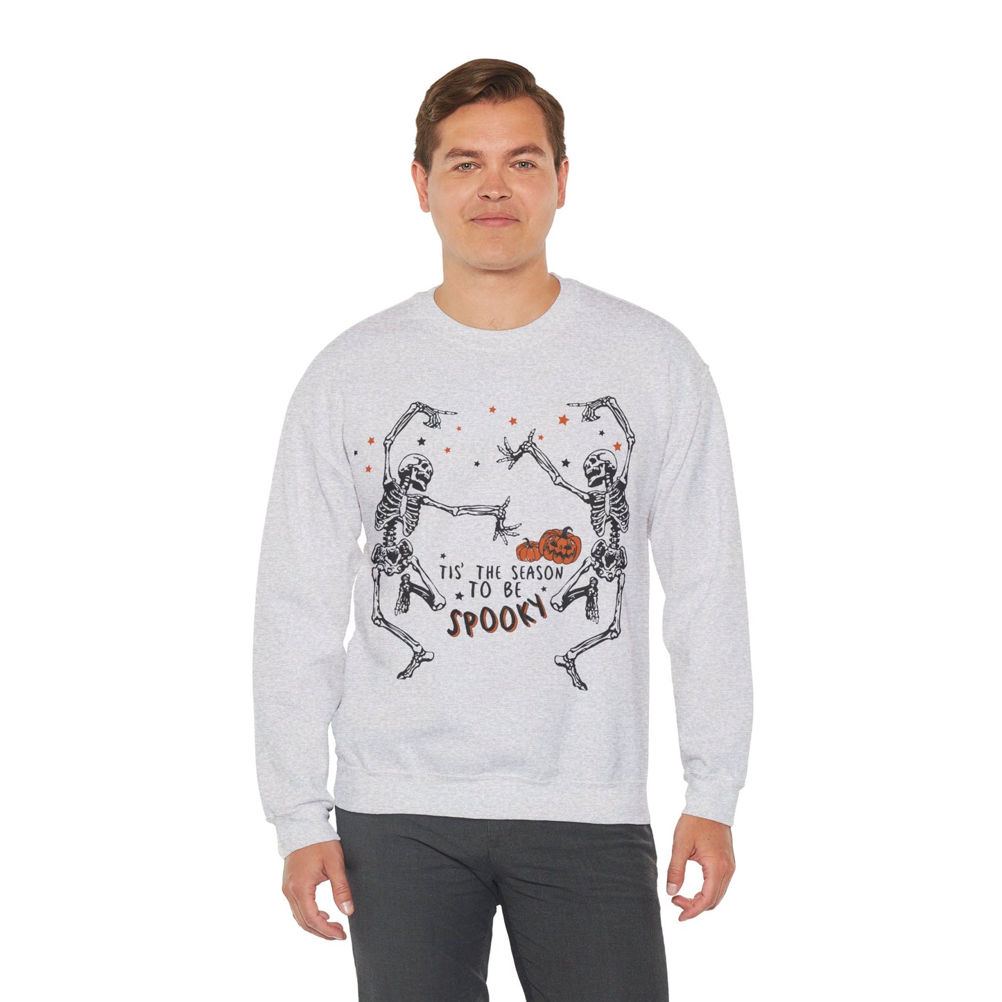 Spooky Skeletons Unisex Heavy Blend™ Crewneck Sweatshirt