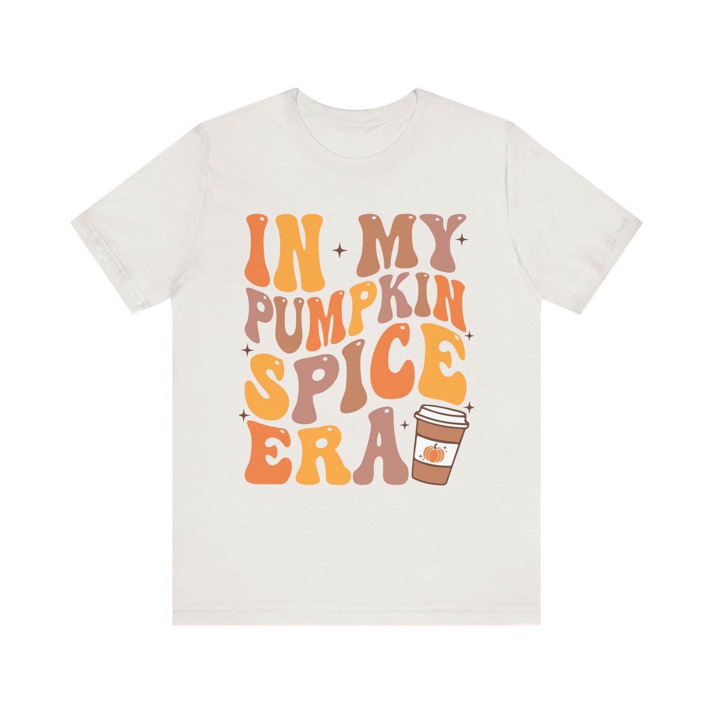 In My Pumpkin Spice Era Unisex Jersey Short Sleeve Tee