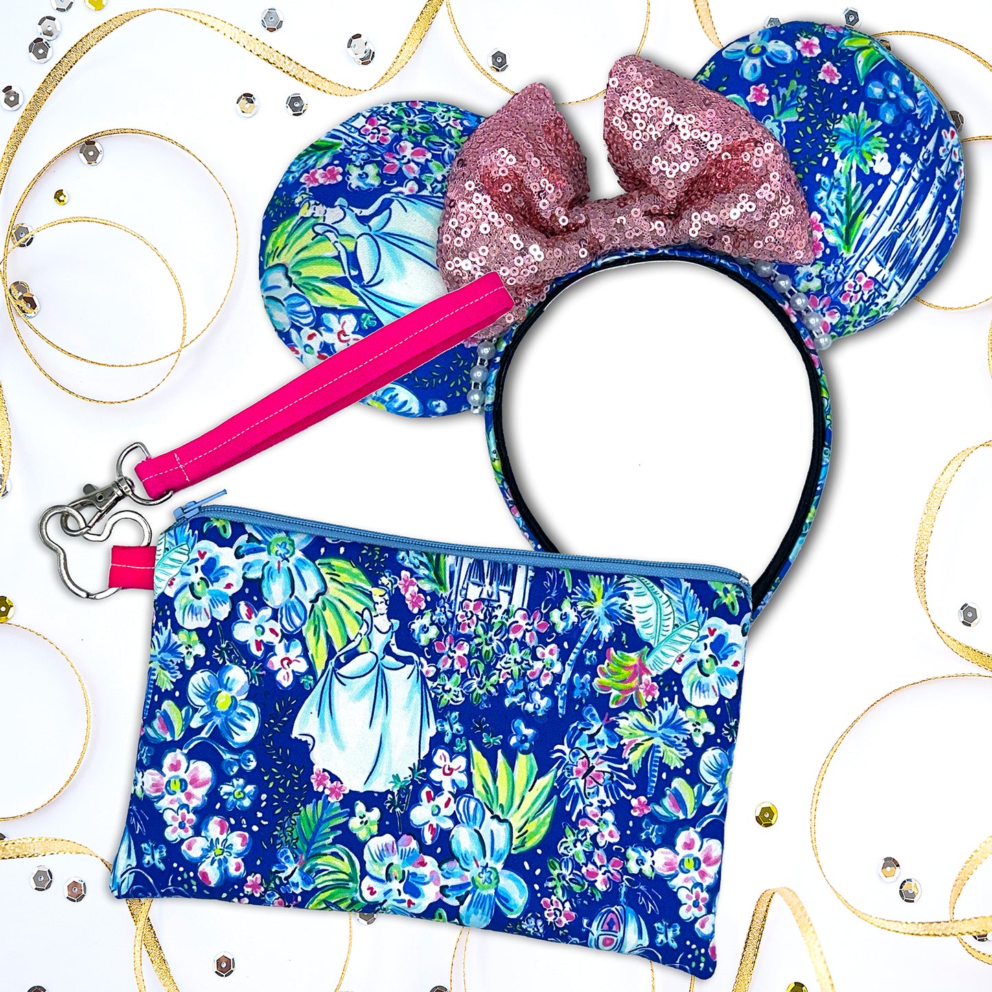 Cinderella Floral Minnie Ears