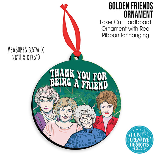 ***CLEARANCE*** Golden Friends Ornament