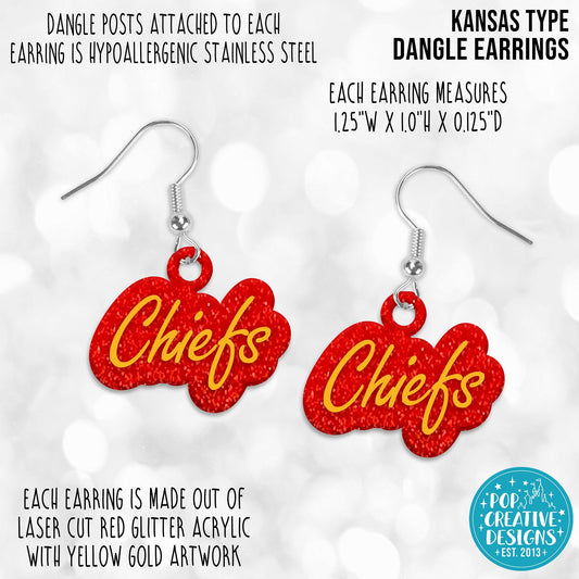 Kansas Type Dangle Earrings