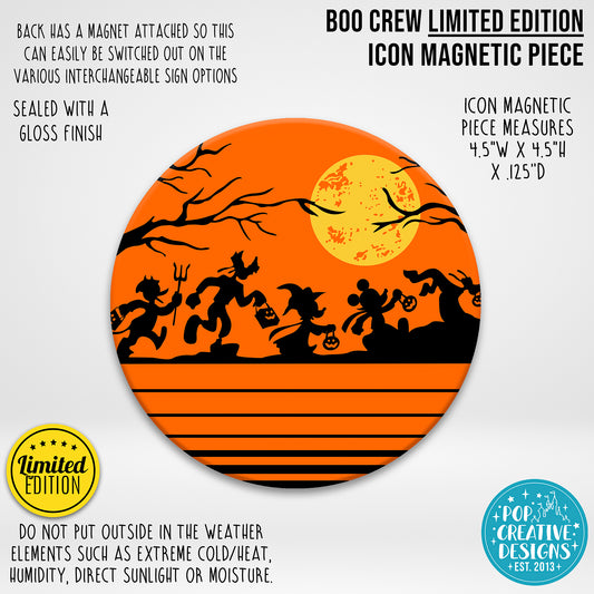 LIMITED EDITION Boo Crew Icon Magnetic Piece