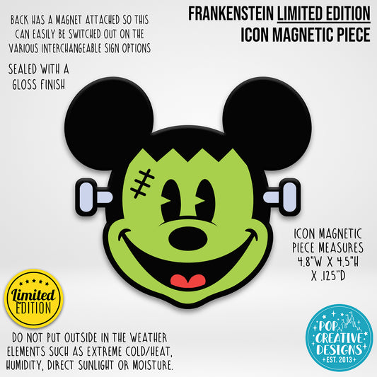 LIMITED EDITION Frankenstein Icon Magnetic Piece