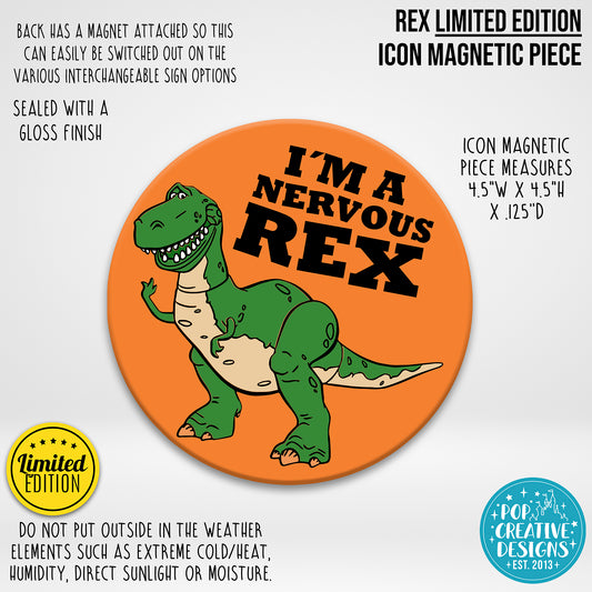 LIMITED EDITION Rex Icon Magnetic Piece