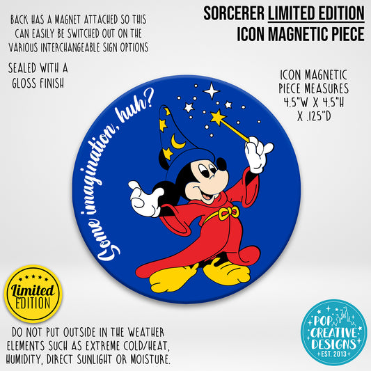 LIMITED EDITION Sorcerer Icon Magnetic Piece