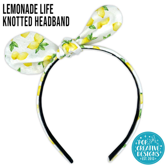 Lemonade Life Knotted Headband