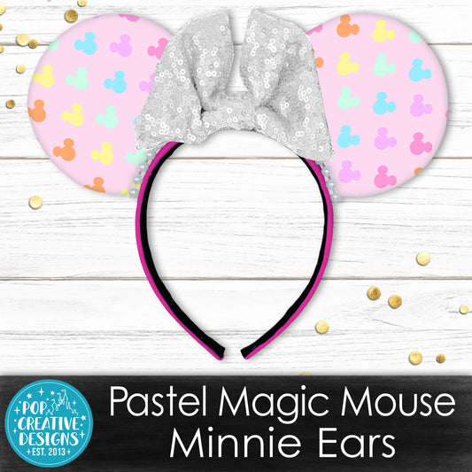 Pastel Magic Mouse Minnie Ears