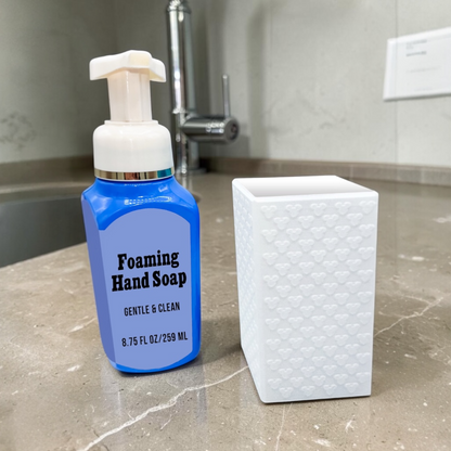 Hidden Magic B&BW Foaming Hand Soap Holder | Magical Soap Holder