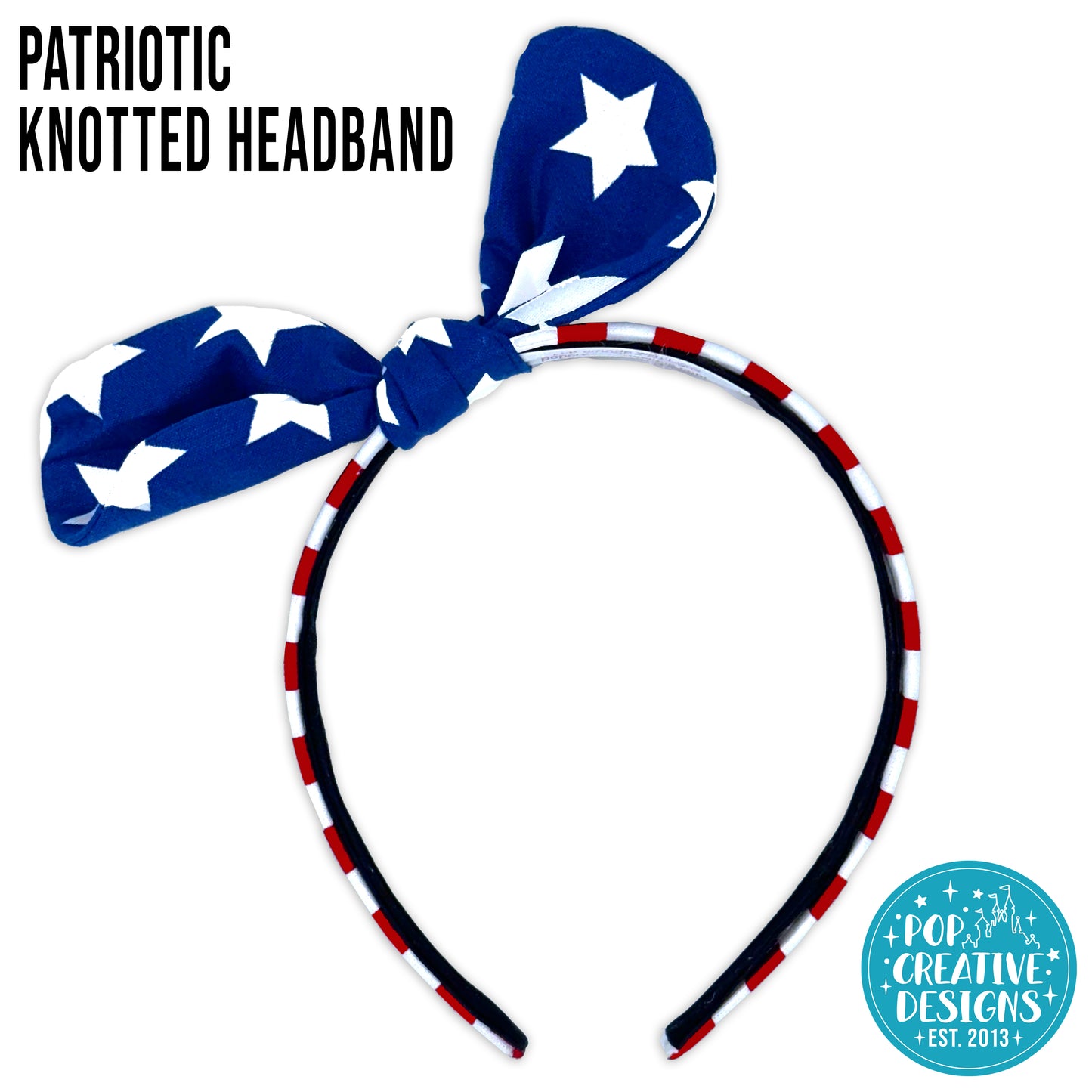 Patriotic Knotted Headband
