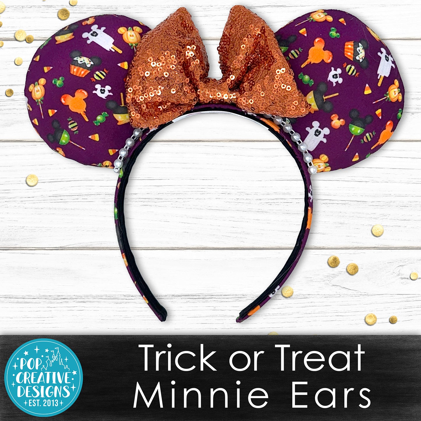 Trick or Treat Minnie Ears