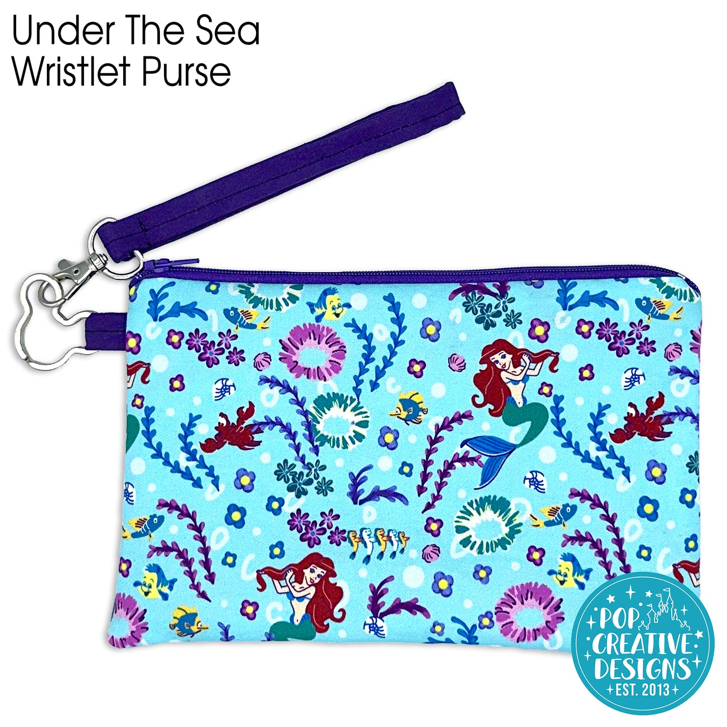 Under The Sea Wristlet Purse