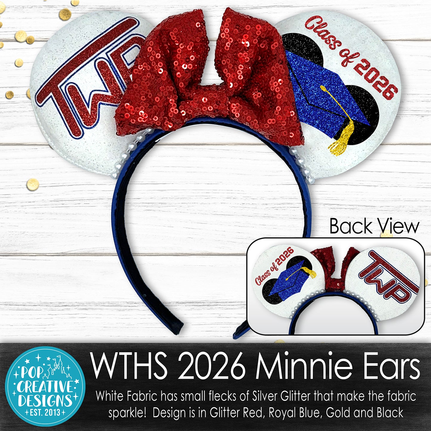 WTHS Class of 2026 Minnie Ears