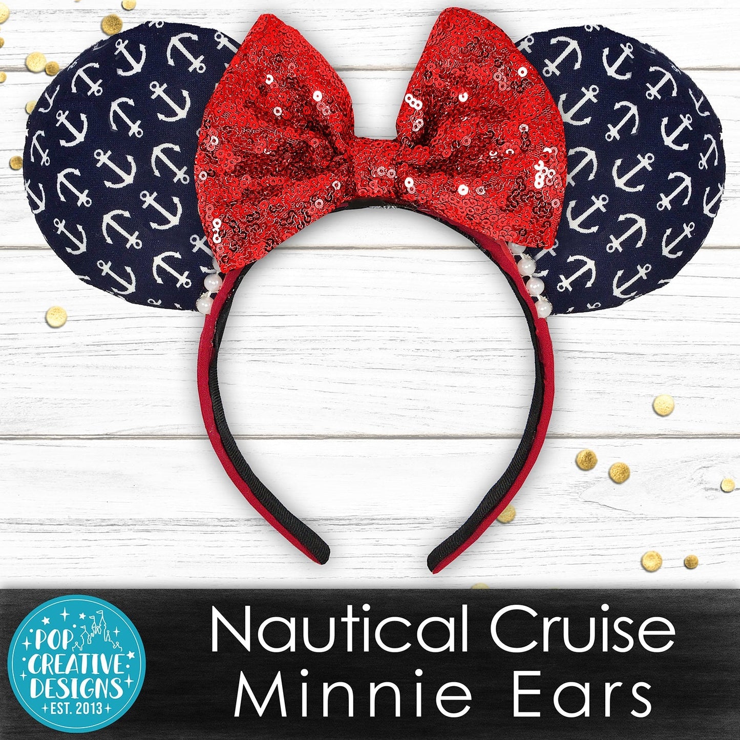Nautical Cruise Minnie Ears