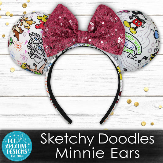 Sketchy Doodles Minnie Ears
